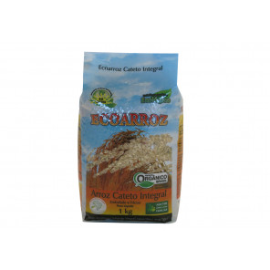 Arroz Cateto Integral Orgânico 1 kg Vácuo